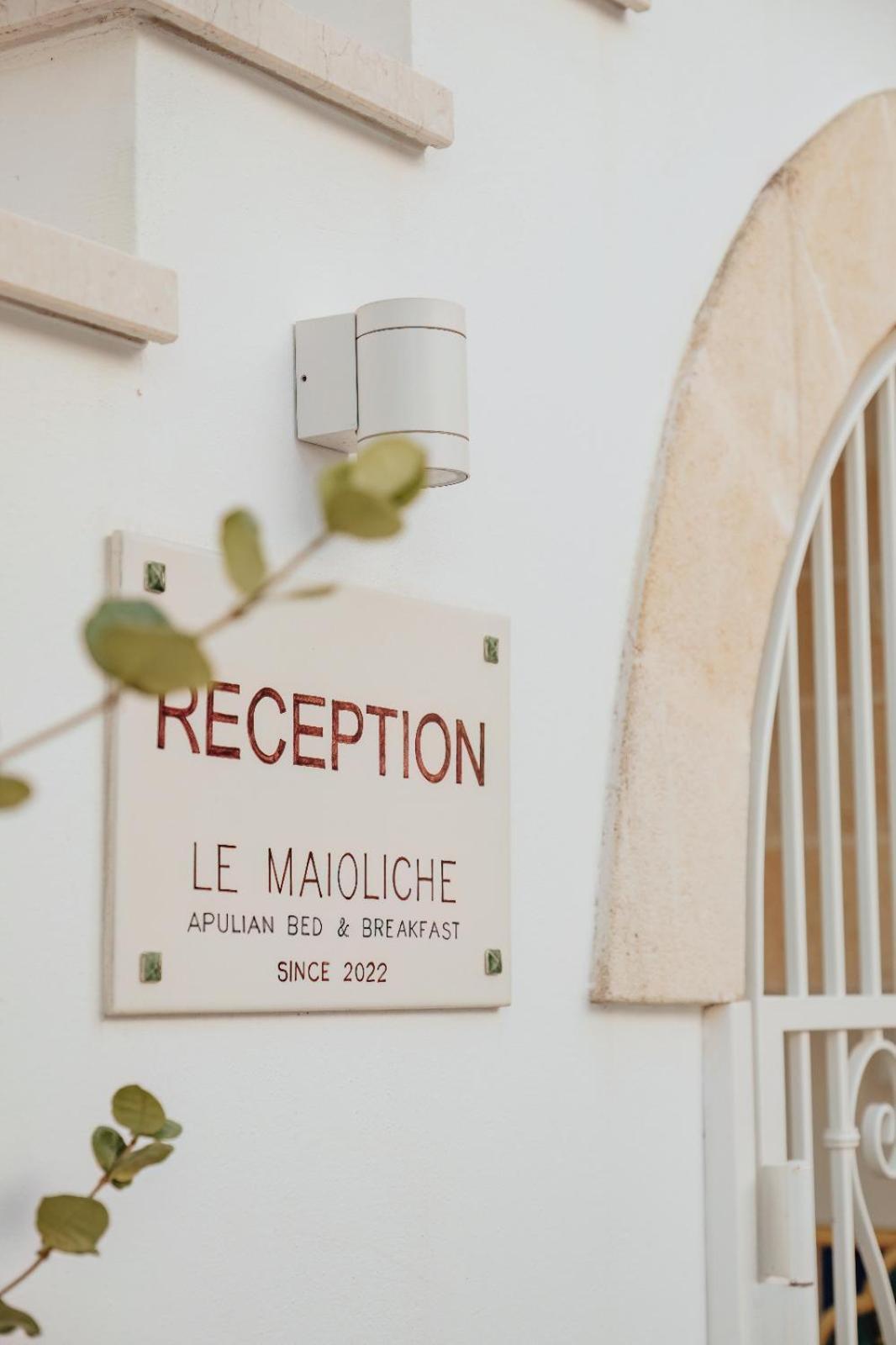 Le Maioliche - Apulian B&B 格罗塔列 外观 照片